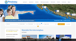 Desktop Screenshot of horvatorszag-apartmanok-hotelek.hu